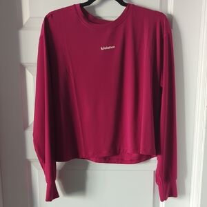 Lululemon 🍋 Jersey Training Long Sleeve Sz 12